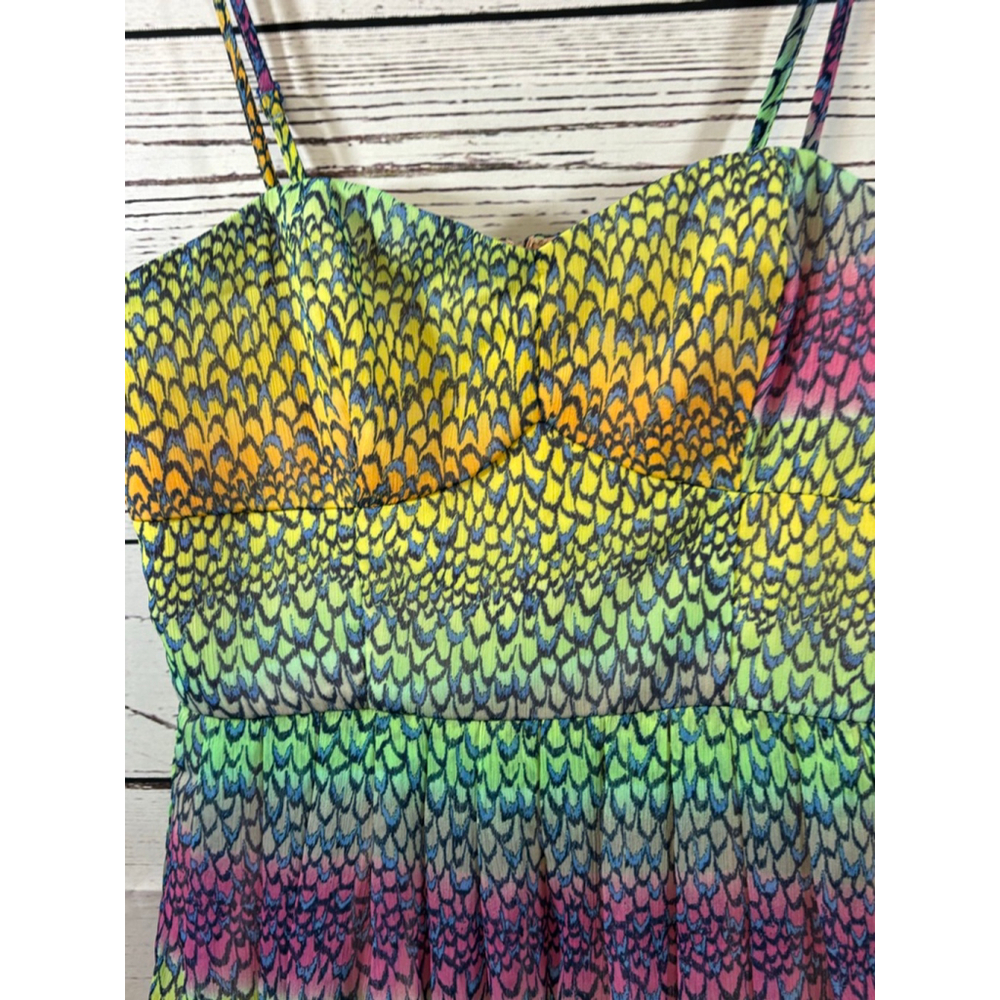 Women's Jack. Multicolor Pattern Mini Dress Size 4 - Picture 3 of 8